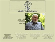 Tablet Screenshot of lorenestleman.com